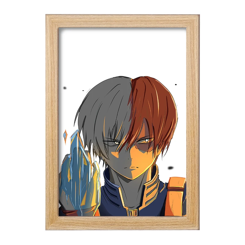 تابلو خندالو مدل شوتو تودوروکی انیمه آکادمی قهرمان من  کد 16162