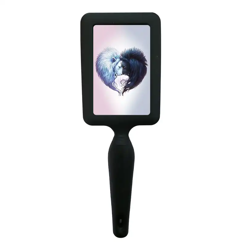 برس مو طرح نقاشی شیر و قلب مدل B1116