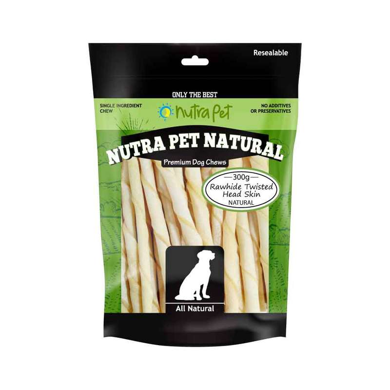 تشویقی سگ نوترا پت مدل مارپیچ وزن 300 گرم