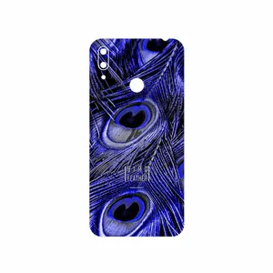 MAHOOT Purple Feather Cover Sticker for Huawei Y7 Prime 2019