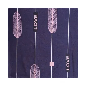 ملحفه آدنو مدل عشق کد IR111 یک نفره سایز 140x250 سانتی متر