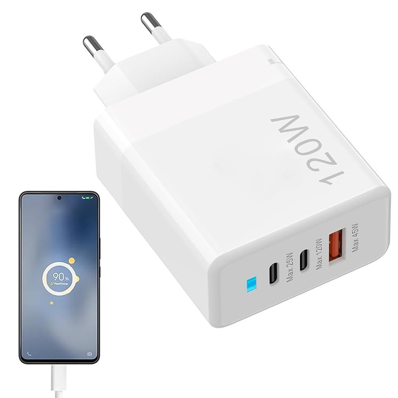 شارژر دیواری 120 وات 4 پورت مدل KO-71