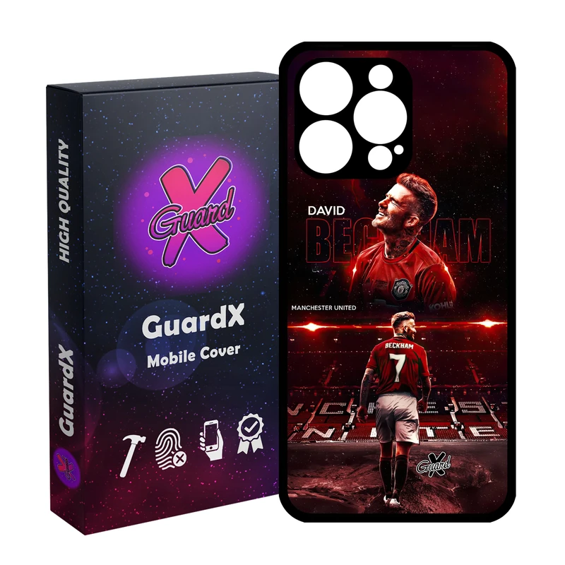 کاور گارد ایکس طرح David Beckham مدل Glass10581 مناسب برای گوشی موبایل اپل iPhone 15 Pro Max