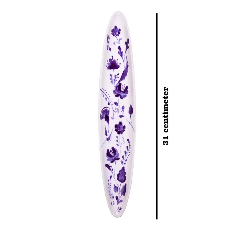 ظرف سرامیکی مدل گل دار کد SE12