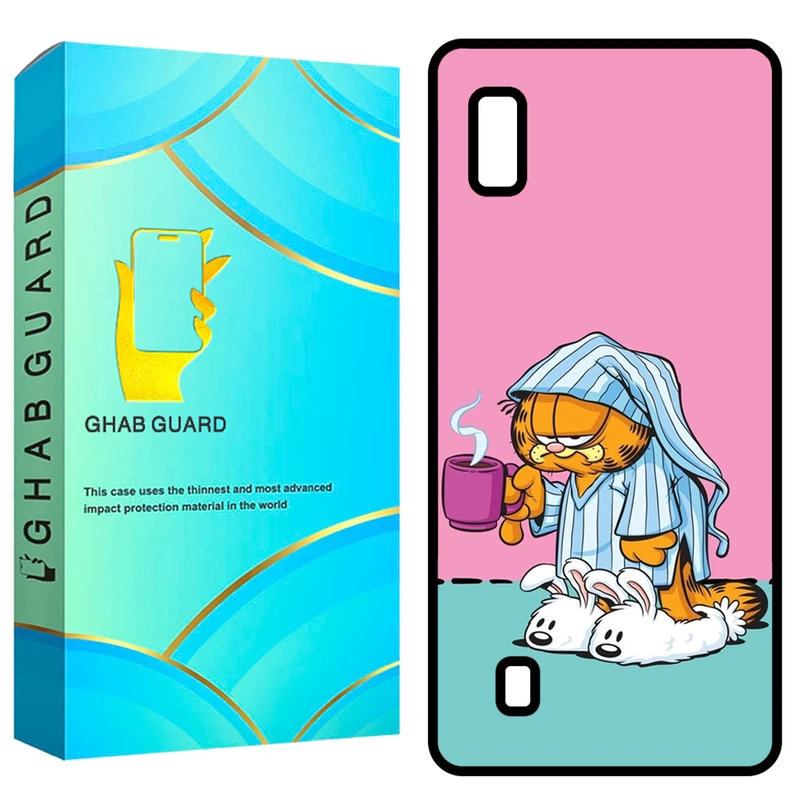 کاور قاب گارد طرح گارفیلد مدل GCHPA10 مناسب برای گوشی موبایل سامسونگ Galaxy A10 / M10