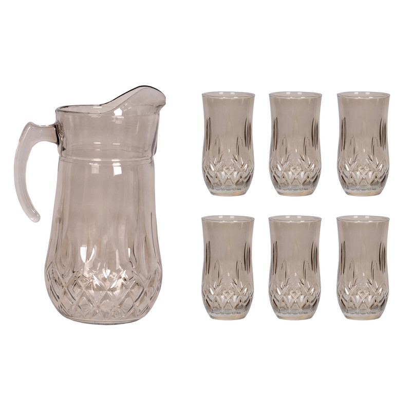 ست پارچ و لیوان 7 پارچه نوری تازه مدل لیونا