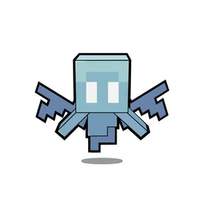 استیکر لپ تاپ و موبایل مدل بازی طرح ماینکرفت minecraft کد 1096