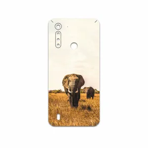 MAHOOT Elephant Cover Sticker for Motorola Moto G8 Power Lite