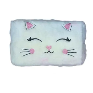 کیف لوازم آرایش زنانه مدل فانتزی پولیشی طرح گربه