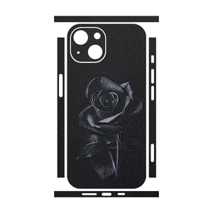 Remax cover sticker Leth model black rose design suitable for Apple iPhone 13 mobile phone