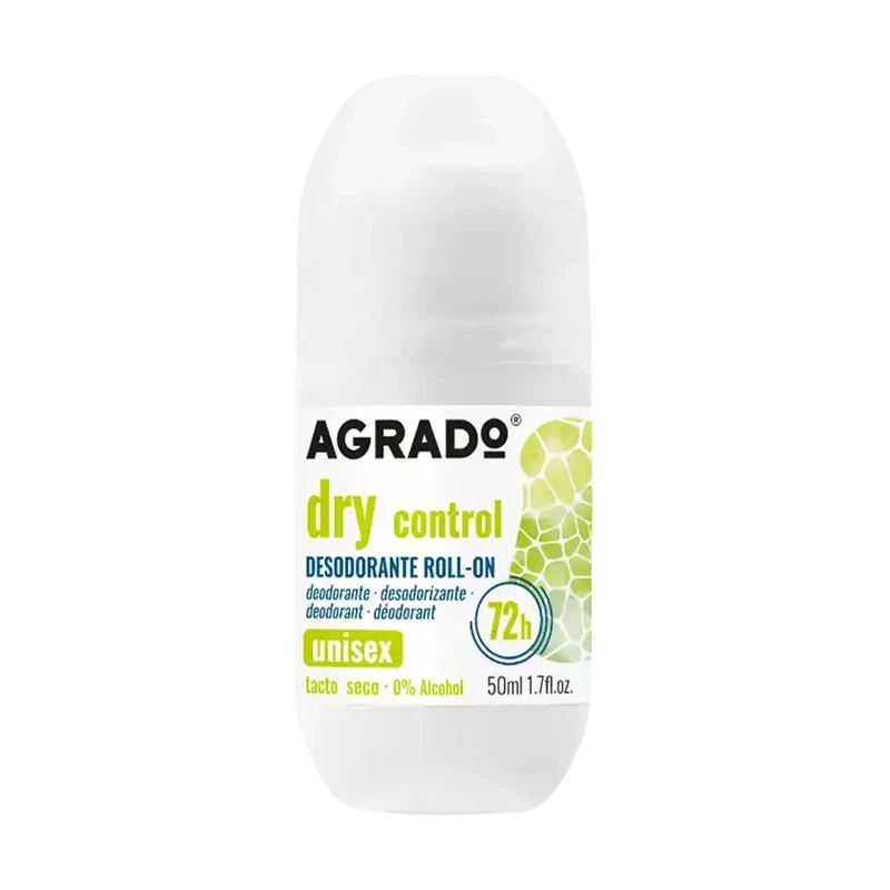 رول دئودورانت آگرادو مدل Dry Control حجم 50 میلی‌لیتر