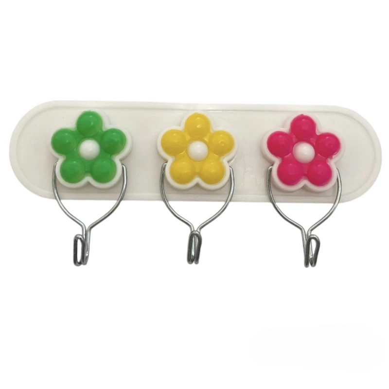 قلاب آویز آشپزخانه مدل گل کد 3