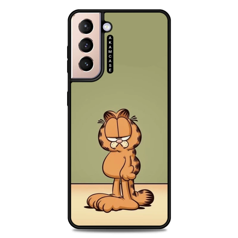 کاور آکام مدل AMC-WSGS21P-GARFIELD18 مناسب برای گوشی موبایل سامسونگ Galaxy S21 Plus