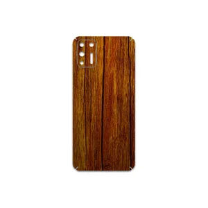 MAHOOT Orange-Wood Cover Sticker for Motorola Moto G9 Plus