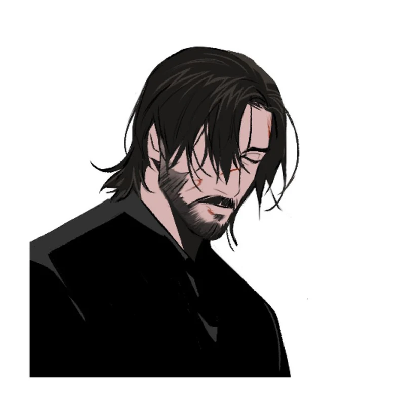 استیکر لپ تاپ و موبایل مدل سریال طرح جان ویک john wick کد 2361