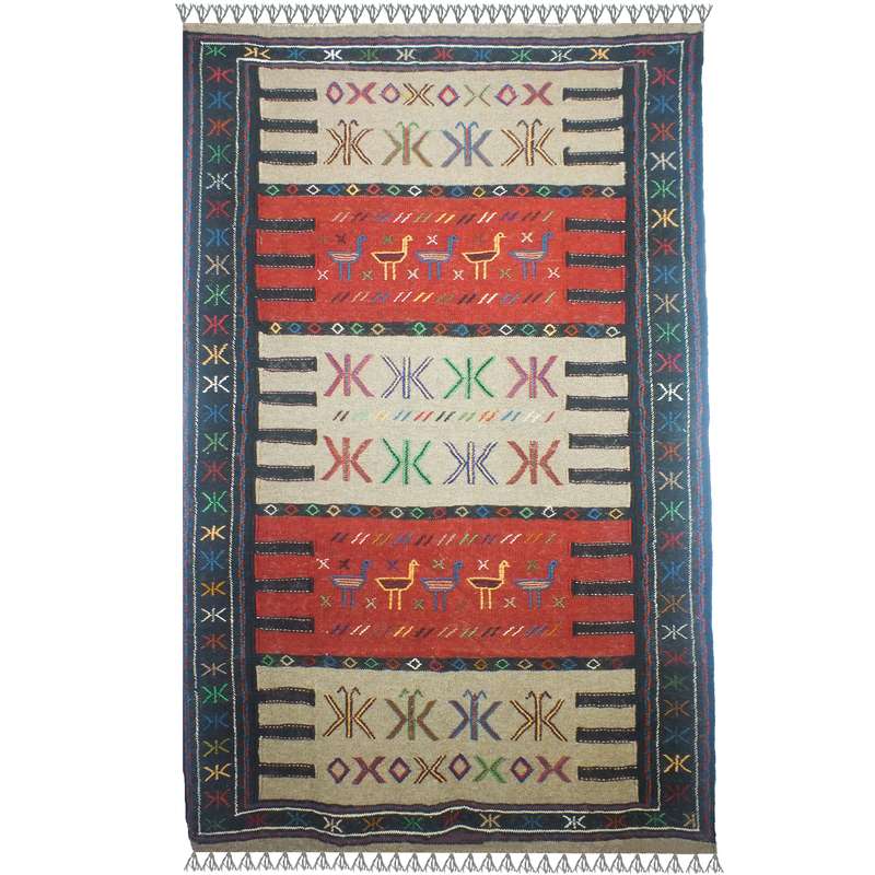 گلیم دستبافت دو متری مدل قوچان کد ghch 29026