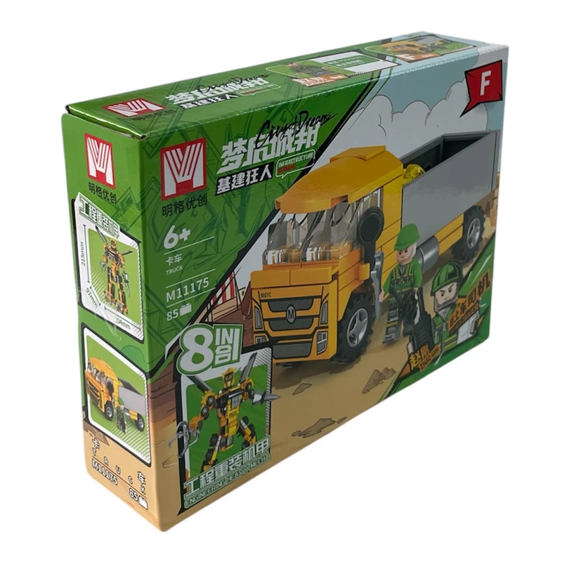 ساختنی ۸۵ تکه ام مدل راه سازی 