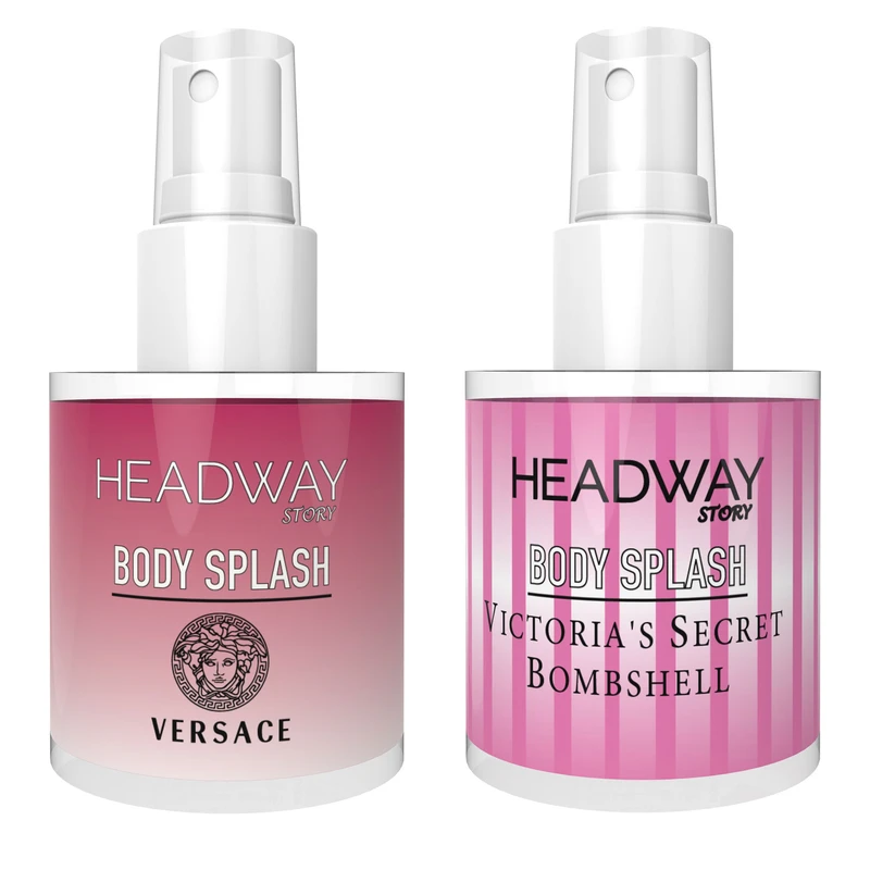  بادی اسپلش زنانه هدوی استوری مدل ویکتوریا سکرت بامبشل و ورساچه برایت کریستال حجم 90 میلی‌لیتر مجموعه دو عددی