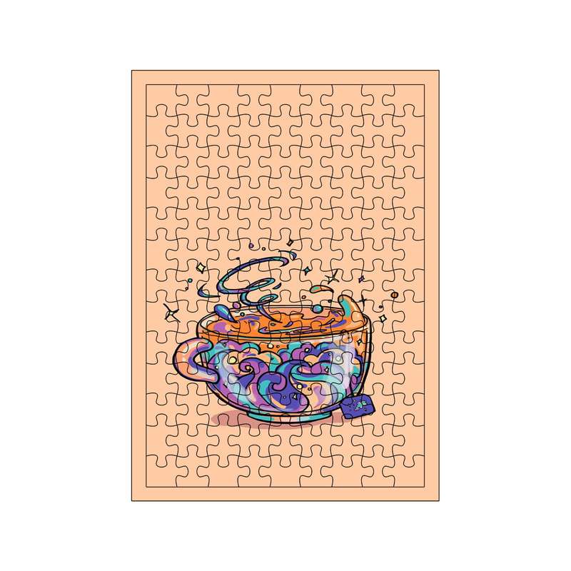 پازل 117 تکه مدل نوشیدنی کد 428