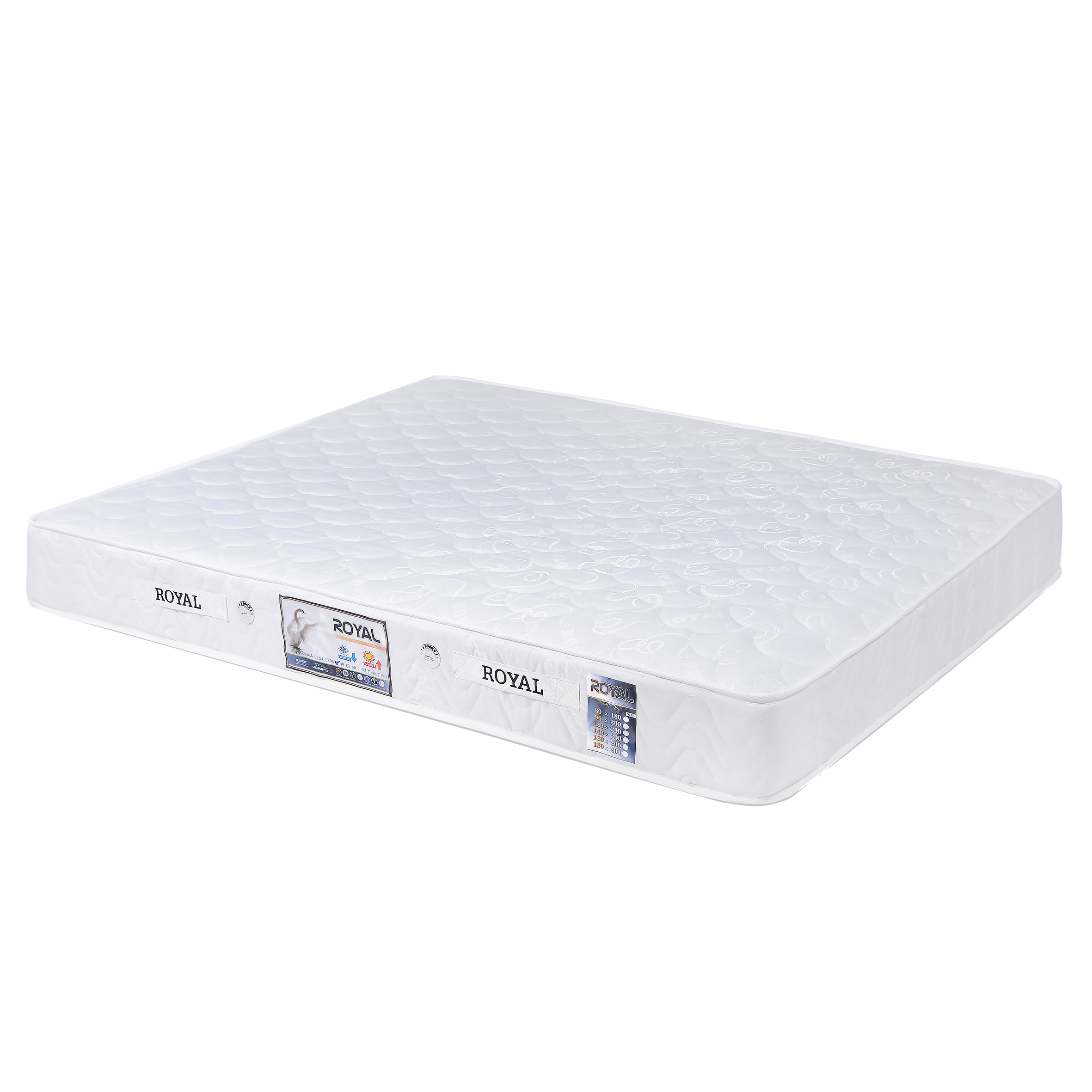 تشک رویال مدل BA3 دو نفره سایز 140X200 سانتی متر