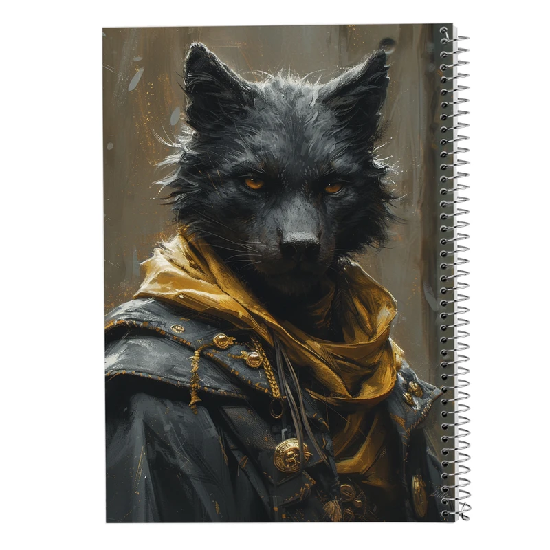 دفتر نقاشی 50 برگ مدوپد مدل حیوانات جنگجو کد DF14774