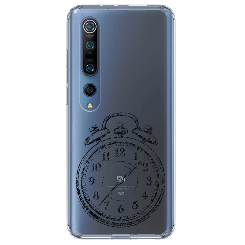 کاور مگافون طرح ساعت مدل C64-B مناسب برای گوشی موبایل شیائومی Mi 10 5G / Mi 10 Pro 5G