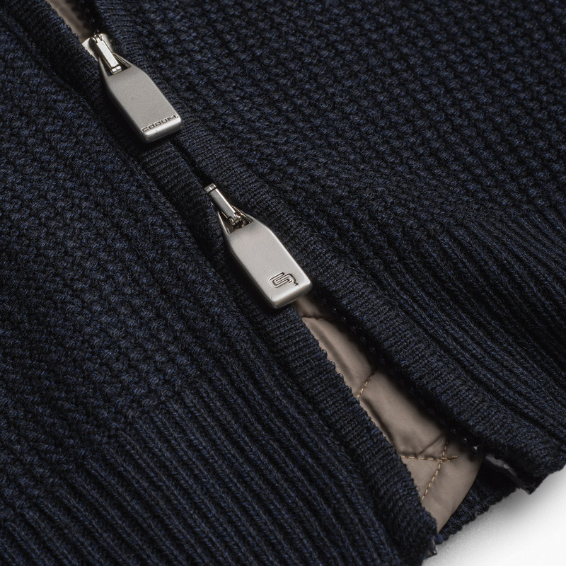 ژاکت مردانه کروم مدل زیپ‌دار 2521001