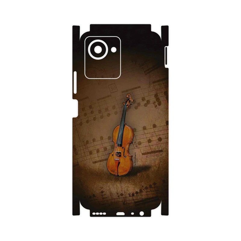برچسب پوششی ماهوت مدل Violin_Instrument-FullSkin مناسب برای گوشی موبایل ریلمی C30s
