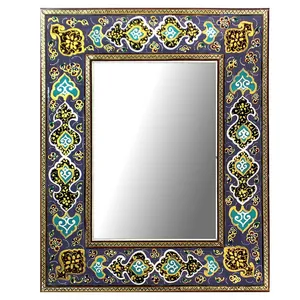 آینه خاتم کاری مدل رومیزی کد 26-sha-21