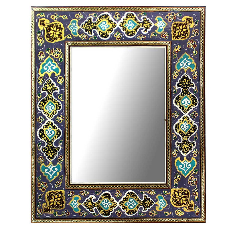 آینه خاتم کاری مدل رومیزی کد 26-sha-21