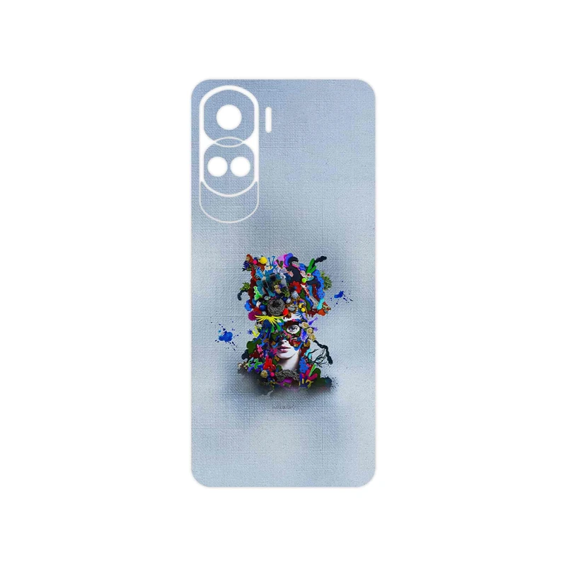 برچسب پوششی ماهوت مدل Collage of surreal Portrait of Women 4 مناسب برای گوشی موبایل آنر 90 Lite