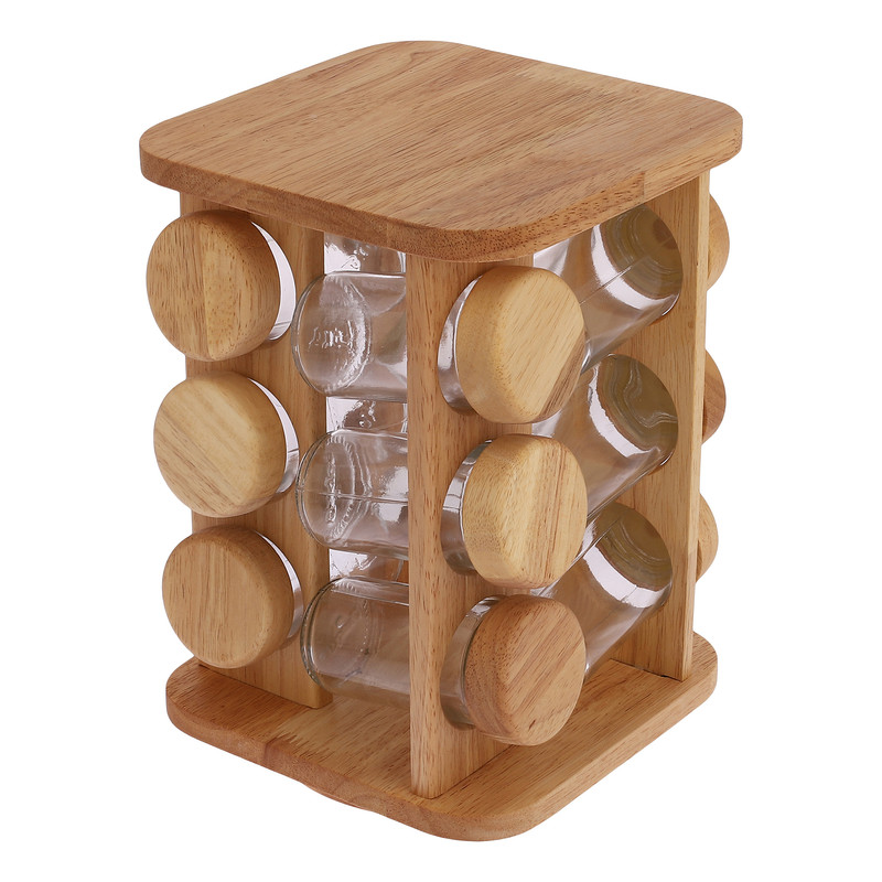 ست جا ادویه 12 پارچه مدل ویولا به همراه استند