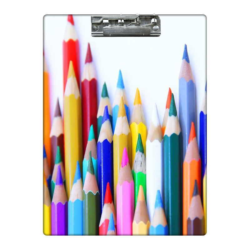 تخته شاسی طرح مداد رنگیها کد 2599224 سایز A4