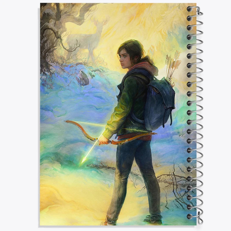 دفتر ژورنال نویسی 50 برگ خندالو مدل نقطه ای طرح بازی آخرین بازمانده از ما (The Last Of Us) کد 31713