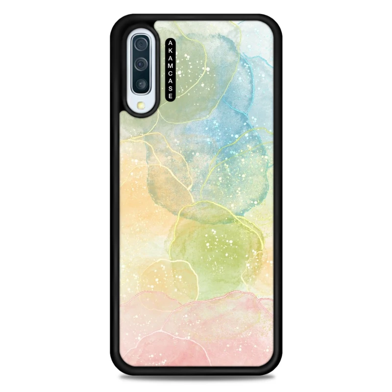 کاور آکام مدل AMC-WSGA50-WATER COLOR-18 مناسب برای گوشی موبایل سامسونگ Galaxy A50  