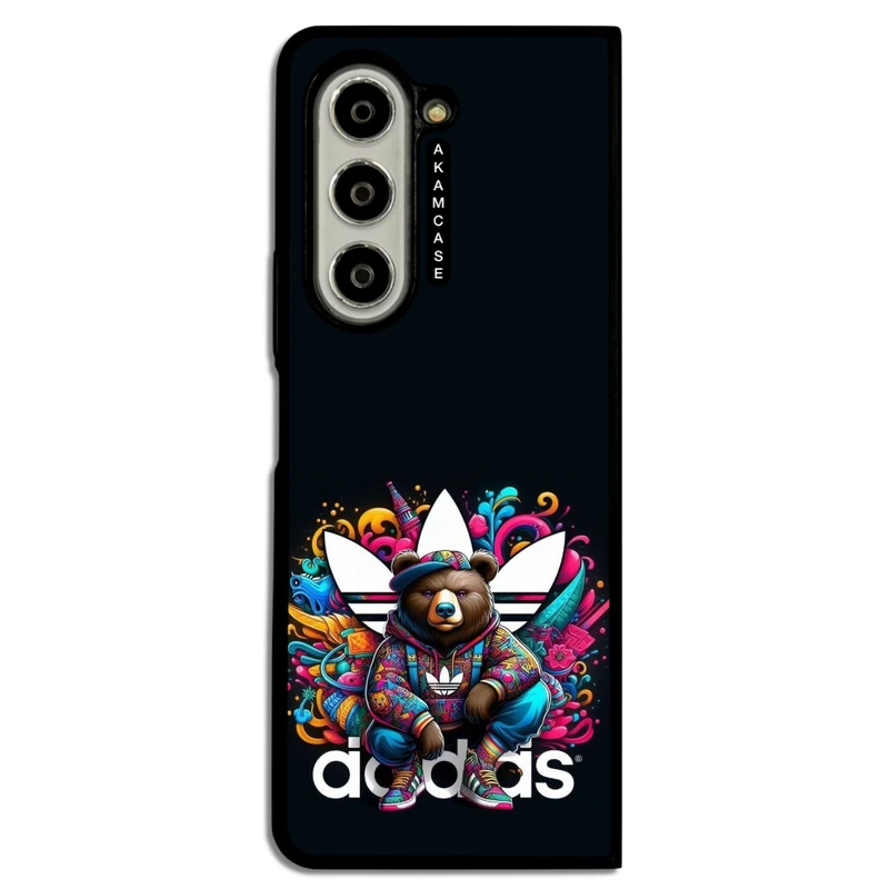 کاور آکام مدل AMC-WSGZFOLD5-ADIDAS-28 مناسب برای گوشی موبایل سامسونگ Galaxy Z Fold 5