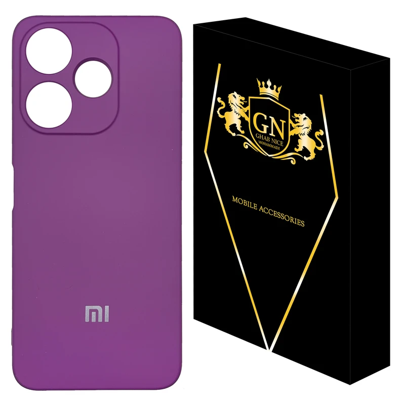 کاور قاب نایس محمدی مدل سیلیکونی مناسب برای گوشی موبایل شیائومی Redmi 13 4G / Redmi 13x / Poco M6