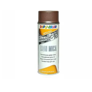 اسپری رنگ آهن خاکستری قرمز دوپلی کالر مدل iron Mica حجم 400 میلی لیتر