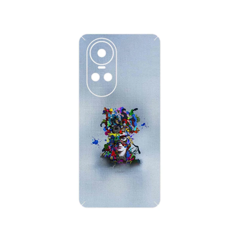 برچسب پوششی ماهوت مدل Collage of surreal Portrait of Women 4 مناسب برای گوشی موبایل اپو Reno 10 5G