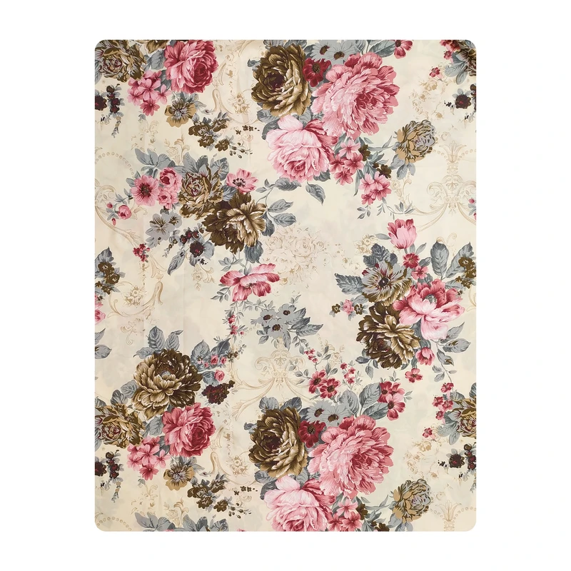 ملحفه آدنو مدل آلاله کد CH78 دونفره سایز 220x240 سانتی متر