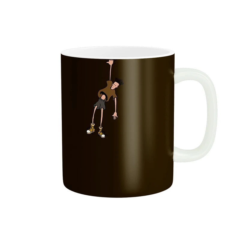 ماگ پاد آفرین مدل پسرک آویزان کد 1523