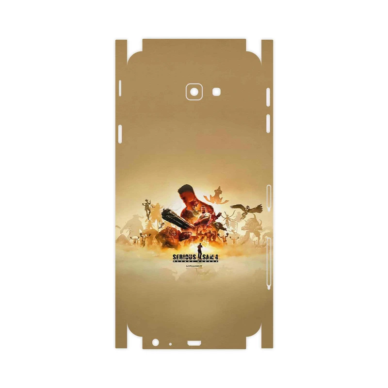 برچسب پوششی ماهوت مدل Serious Sam Game Series-FullSkin مناسب برای گوشی موبایل سامسونگ Galaxy J4 Plus
