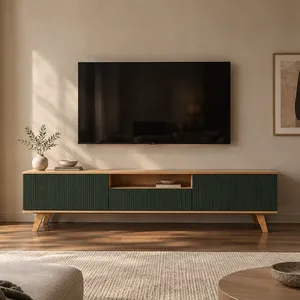  میز تلویزیون کد JW 118 مناسب برای تلویزیون تا 55 اینچ