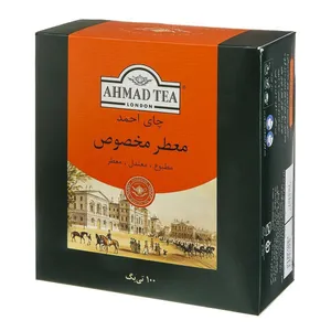 چای کیسه ای احمد  بسته 100 عددی