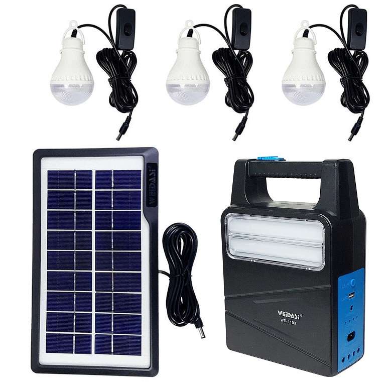 سیستم روشنایی خورشیدی ویداسی مدل WD-1103 کد B11 سیستم روشنایی خورشیدی ویداسی مدل WD-1103 کد B11