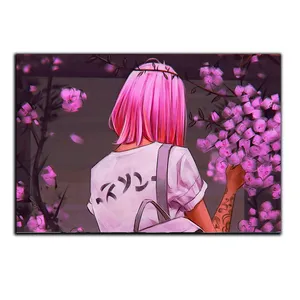 تابلو شاسی بکلیت طرح انیمه شکوفه گیلاس مدل SH-S5408