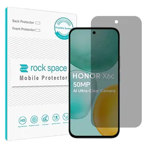 Rock space Resistant model privacy screen protector suitable for Honor X6c mobile phone