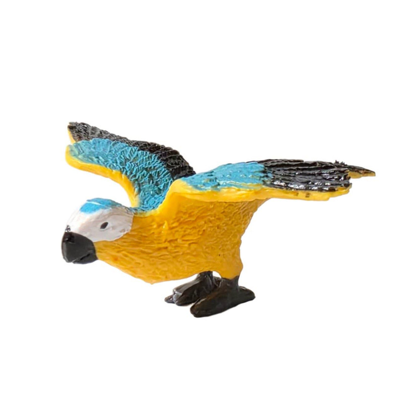 فیگور ناب سل مدل طوطی ماکائو کد MACAW NAAB023 ارتفاع 3 سانتی متر