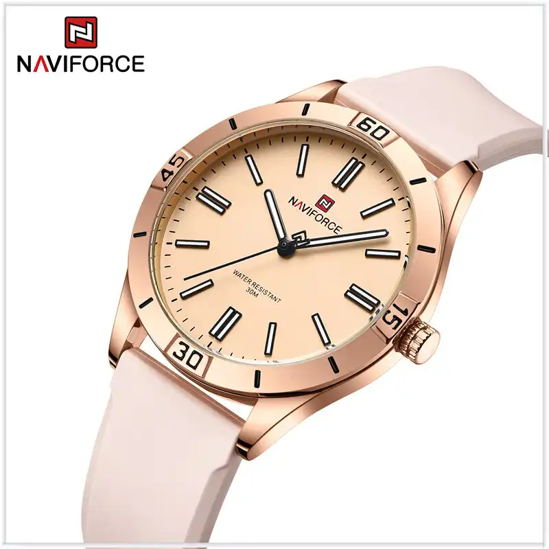 ساعت مچی عقربه ای زنانه نیوی فورس مدل NF5041 RG/RG/PK