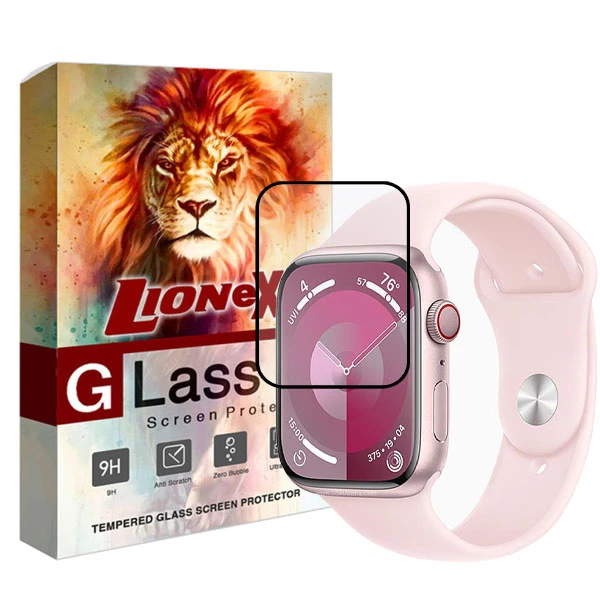 محافظ صفحه نمایش نانو لایونکس مدل PMMAWL مناسب برای اپل واچ Series 9 Aluminum 45 mm